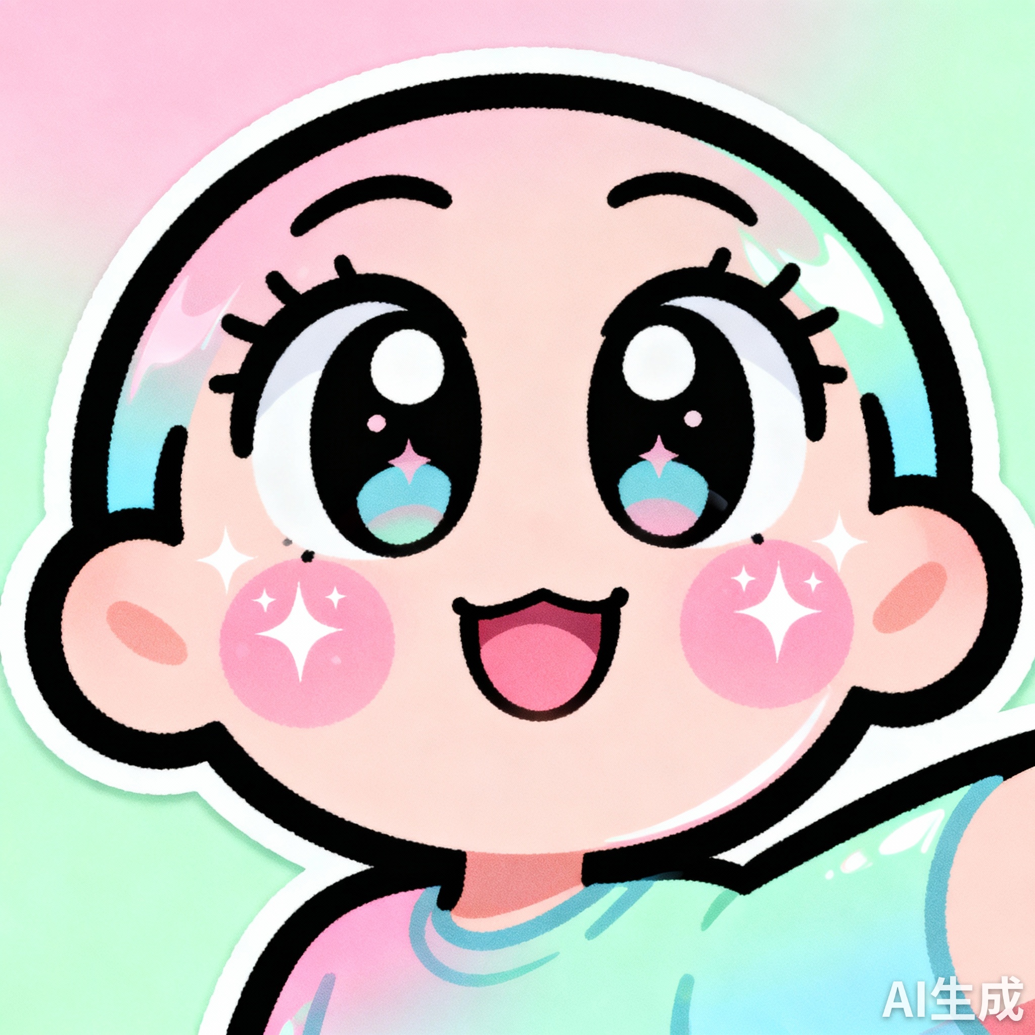  照片变成可爱贴纸